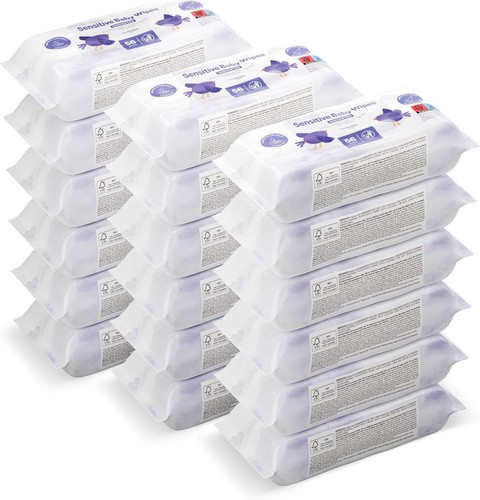 Sensitive baby wipes - sensitive, 1008