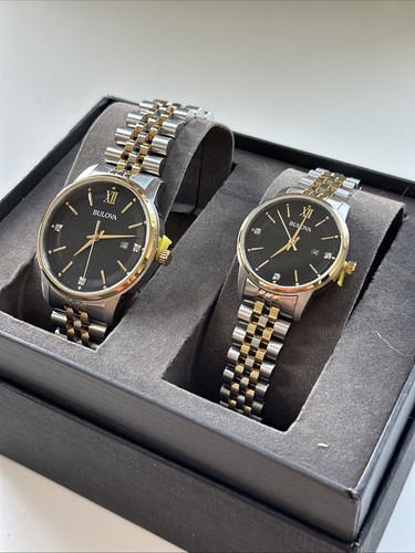 Bulova his and hers two - bulova,