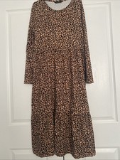 Flattering Animal Print Dress