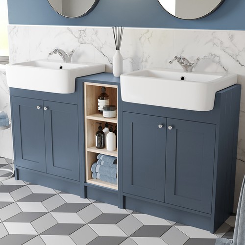 Traditional double vanity - traditional,