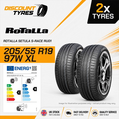 205 55r19 97w xl rotalla - x,