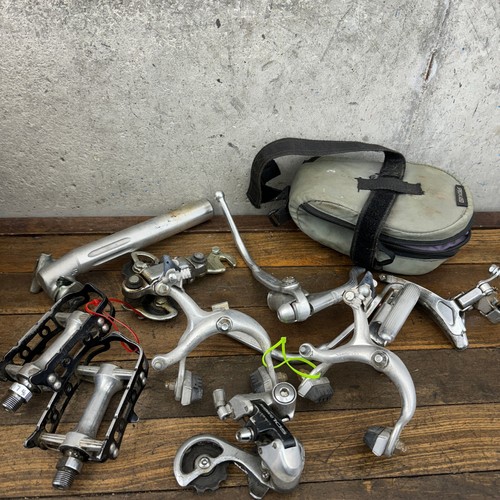 Vintage bike parts lot - bike, shimano