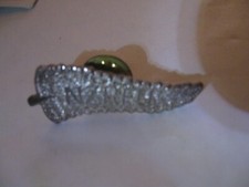 RARE OLD NEW ZEALAND RUGBY FOOTBALL UNION (4) LARGE METAL PRESS PIN BADGE