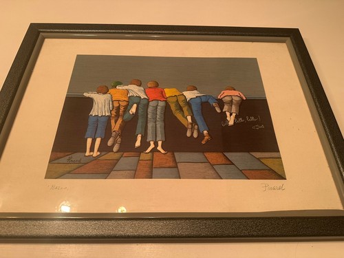 Pinard lithograph bello - lithograph, "bello"