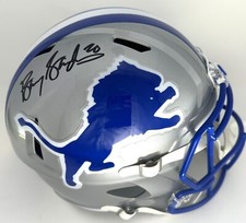 Lions barry sanders signed - lions,
