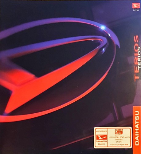 Daihatsu terios brochure 1998 - daihatsu,