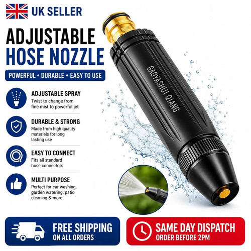 High pressure water spray - high, gun