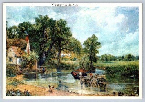 The haywain john constable - by,