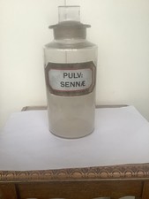 Antique Pharmacy jar