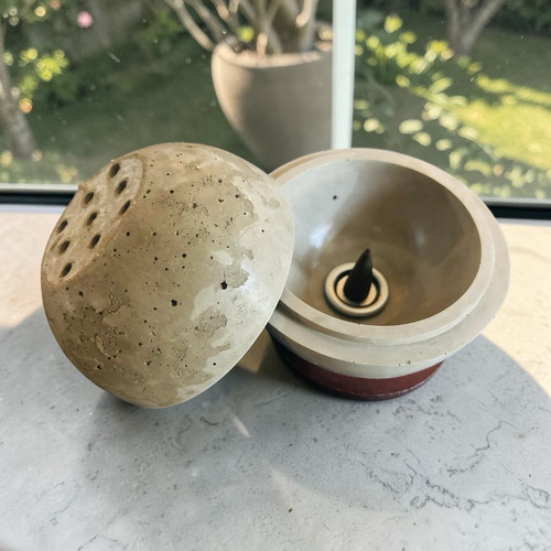 Stone wood burner diffuser - stone, &