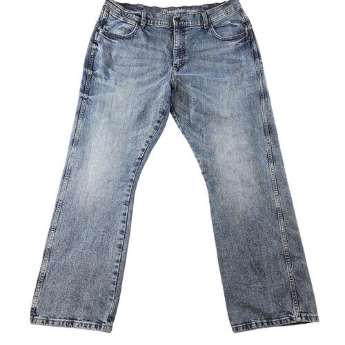 Wrangler jeans mens 37x29 blue - mens,