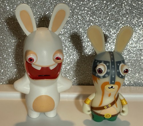 Rayman raving rabbits figures - rayman,