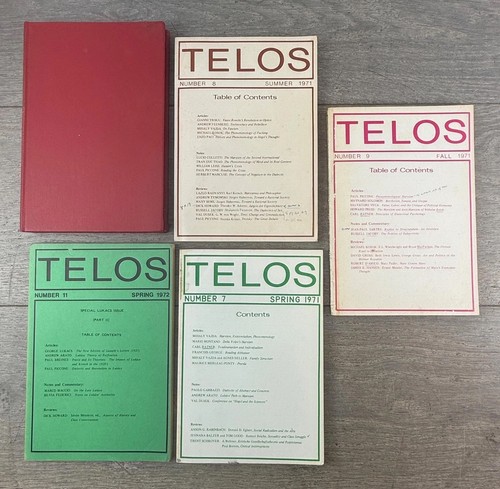 Vintage telos journal - lot, 5