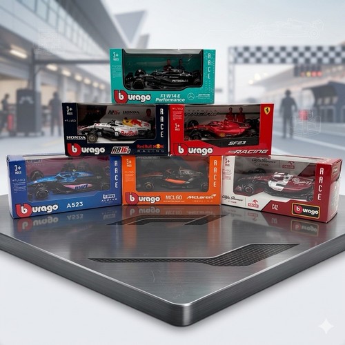 Lot bburago formula 1 - lot, 6