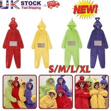 Halloween Adult Teletubbies Costume Disi Onesis Lala Cosplay Jumpsuit Pajama