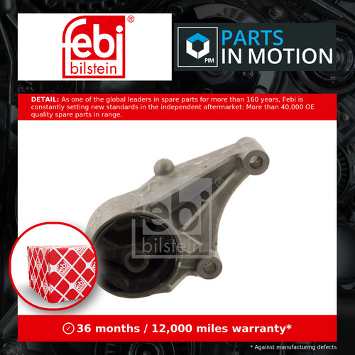 Engine mount front - 30110, febi