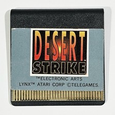 ATARI LYNX Attack Helicopter Shoot'em Up DESERT STRIKE Military Strategy Shooter