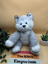 Build A Bear HAPPY HUSKY Plush