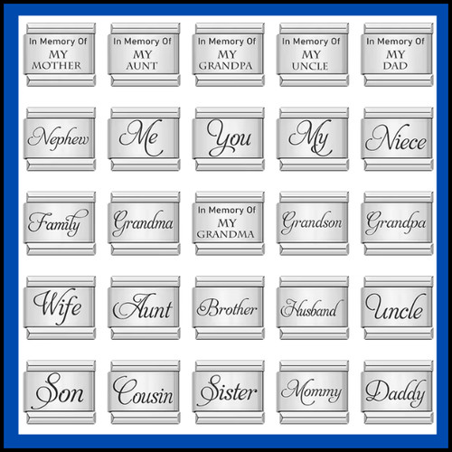 Italian charms bracelet - italian,