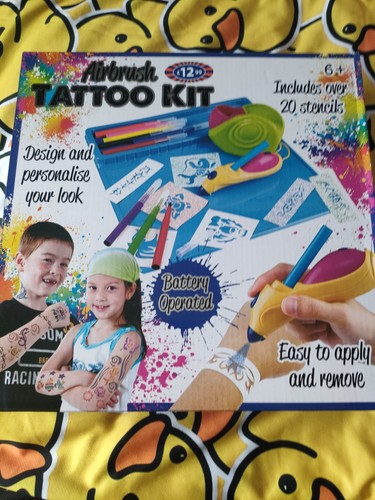 New airbrush tattoo kit - new,