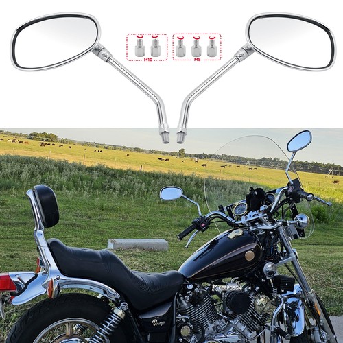 Motorcycle side mirrors - side,