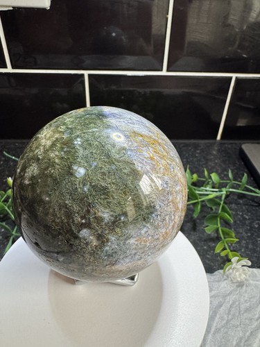 Crystal moss agate - moss, bundle