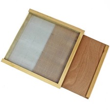 National Bee Hive Open Mesh Floor Pine Base Varroa Inspection Tray Apiary