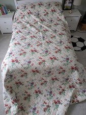 Vintage Floral Country Style Patterned Large Bedspread