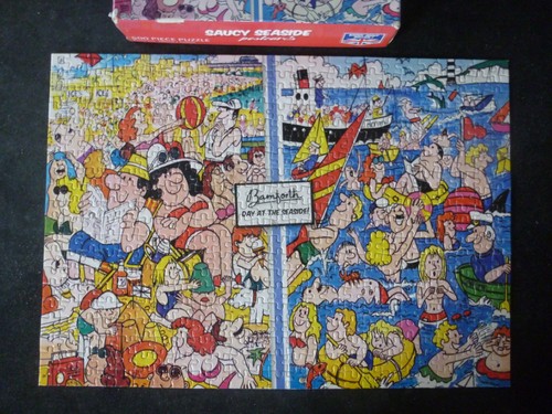 Saucy seaside postcards - postcards,