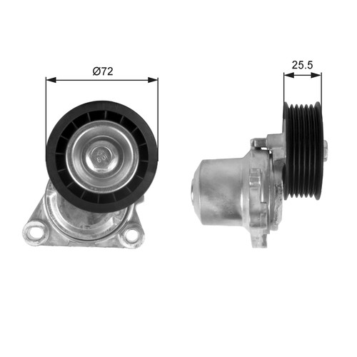 Gates t38408 belt - t38408,