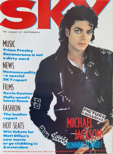 Sky magazine august 1987 - sky,