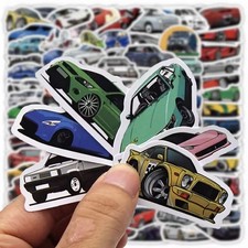 100PCS Racing Car Stickers JDM