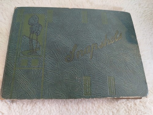 Vintage 30s photo album - album, with
