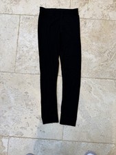 Mountain Warehouse Merino Base Layer Leggings Unisex Black 11-12 Years Skiing