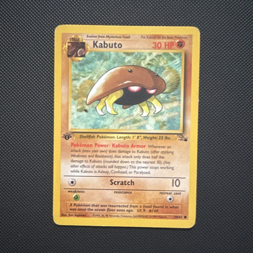 Pokemon tcg kabuto - kabuto, 9/62