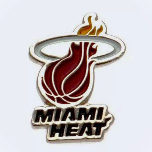 Miami heat badge - heat, crest