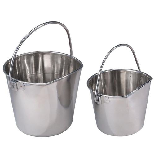 Stainless steel pet pail - pet,