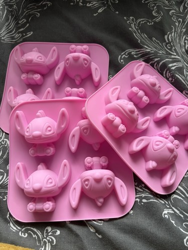 Disney stitch pink - 3x, moulds