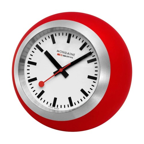 Mondaine 6cm white face - white,