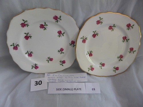 Two vintage colclough - two, ditzy