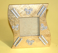 Abstract  photo  frame for 2.5 x 2.5 " aperture- Unused