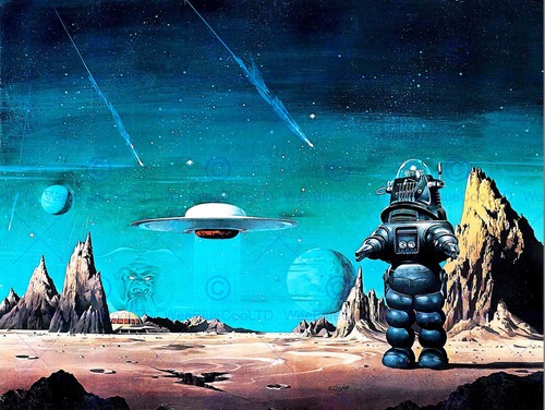 Robby robot forbidden - robby,