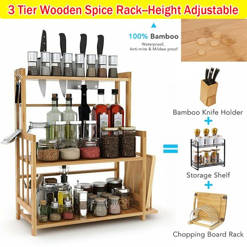 Tier bamboo standing spice - 3,