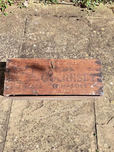 Old vintage box crate original - old,
