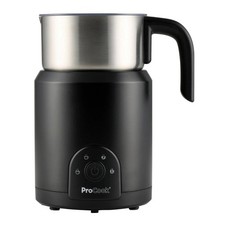 ProCook 400ml Milk Frother and Hot Chocolate Maker 550W - Black / Steel 9452