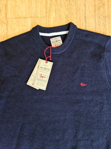 Aubin men wool - men's, crew