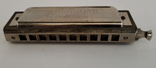 Vintage Hohner Chromatic 10-hole Harmonica ("Chromonica") in G
