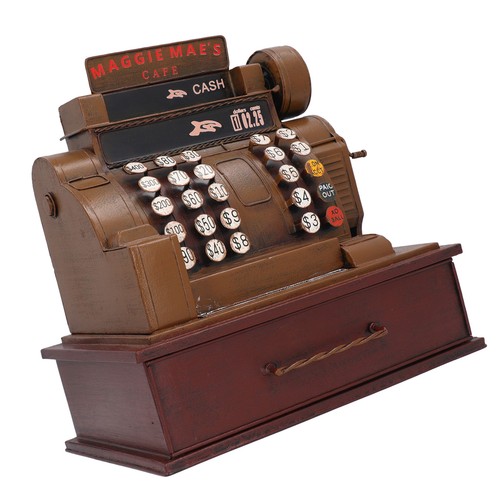 Retro cash register model - retro,