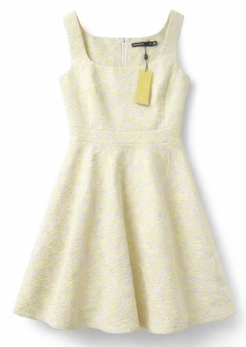 Karen millen dress yellow - dress,