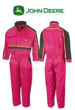 John Deere Kids Overalls Pink